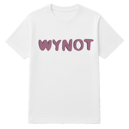 Le T-Shirt Blanc WYNOT