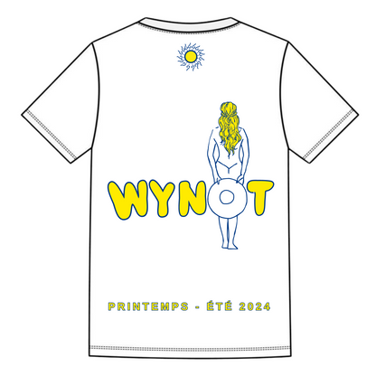 Le T-Shirt Blanc WYNOT